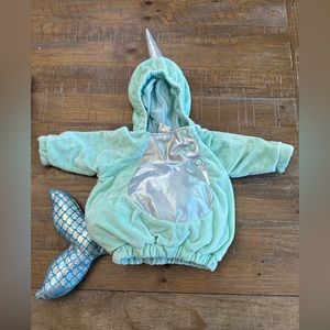 Hyde & Eek Narwhal Infant Costume 0-6M